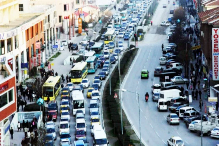 Bursa'da trafiğe15 Temmuz ayarı