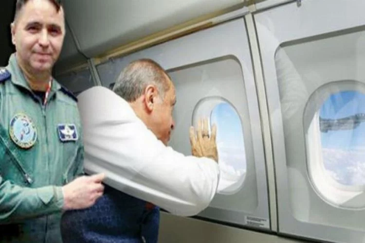 İşte Erdoğan'ı havada selamlayan F-16 pilotu
