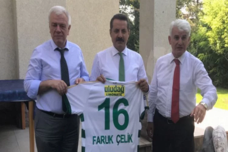 Faruk Çelik'ten Bursaspor'a tam destek