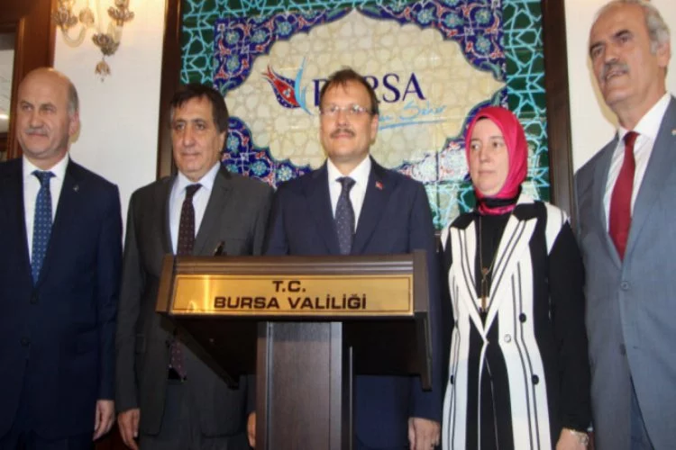 Başbakan Yardımcısı Çavuşoğlu'ndan Bursa'da önemli açıklamalar