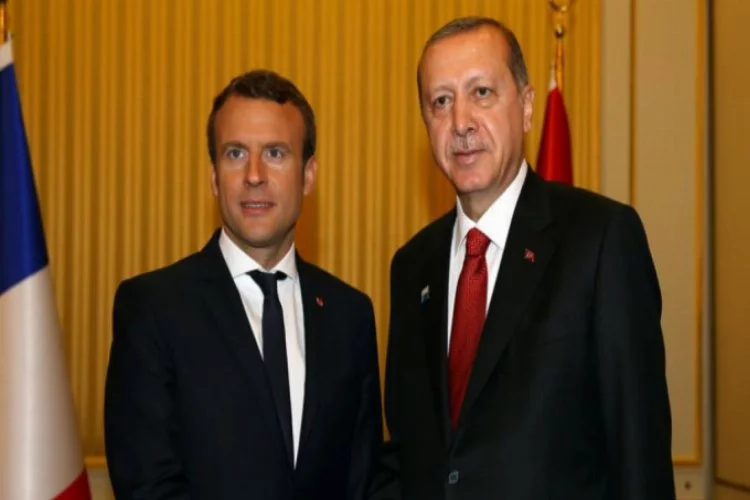 Erdoğan ve Macron Mescid-i Aksa'ya yönelik ihlalleri görüştü