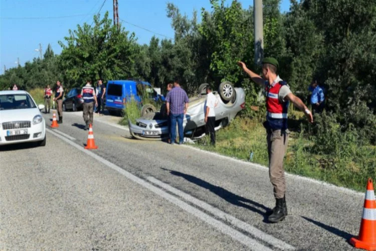 Bursa'da ehliyetsiz sürücü dehşet saçtı