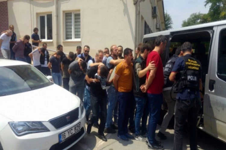 Bursa'da zehir tacirleri cezaevinde