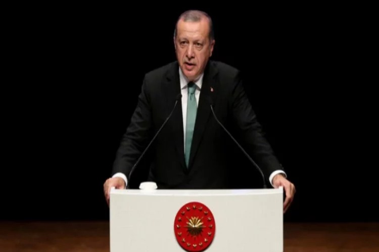 Erdoğan'dan FETÖ'ye tek tip elbise açıklaması