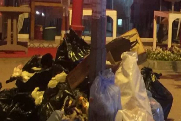 Bursa'da çöp kabusu