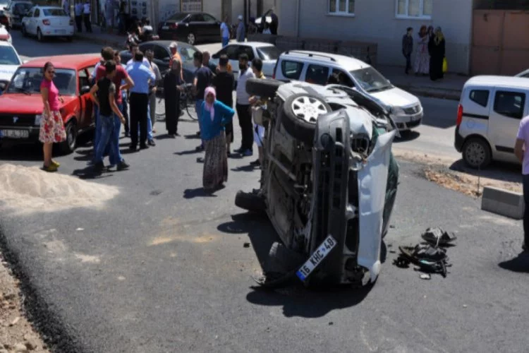Bursa'da iskelet kazası