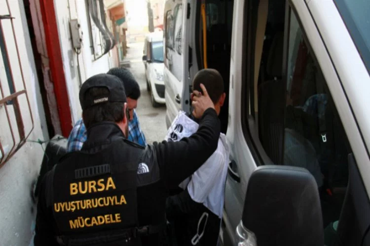 Bursa'nın 1 aylık uyuşturucu karnesi