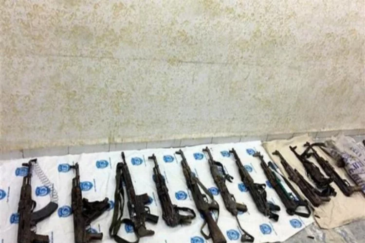 Nusaybin'de silah ve mühimmat bulundu