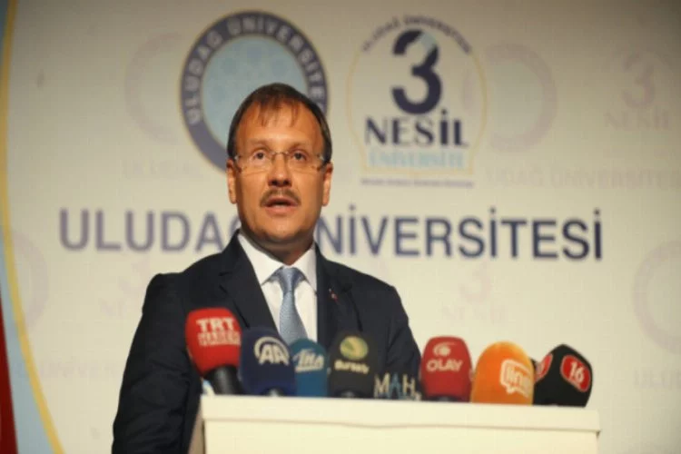 Çavuşoğlu Bursa'da konuştu "Dünyada bir trajedi yaşanıyor"
