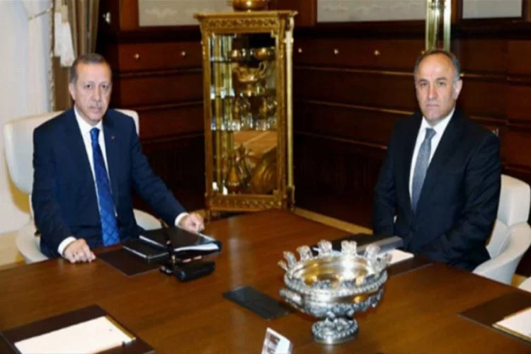 Erdoğan, MGK Genel Sekreteri'ni kabul etti