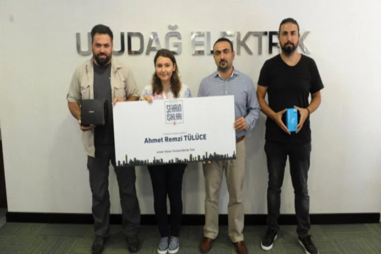 Bursa'da 'Şehrin Işıkları' ödülleri sahiplerini buldu