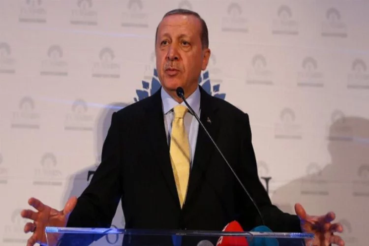 Erdoğan konuşurken salon karıştı... '3-5 teröriste...'