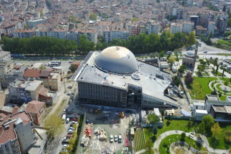 Dünyanın en büyük kubbesi Bursa'da