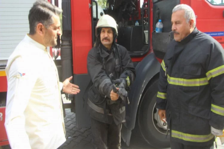 Böyle kutlama mı olur? Bursa'da yangın ihbarına gelen itfaiyeciler şok oldu