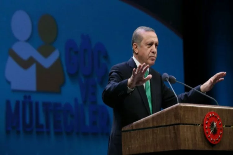 Erdoğan İstanbul'da konuşuyor