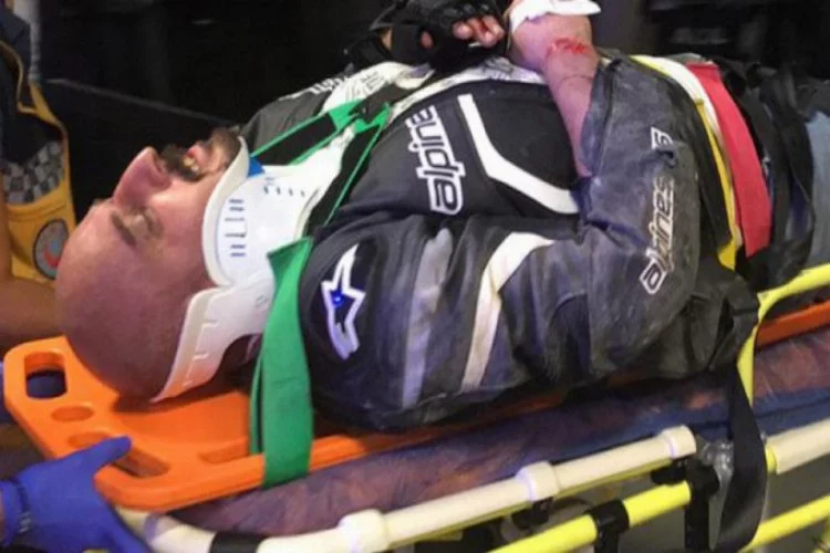 Kocaeli'nde 3 motorsikletli kazda yaralandı