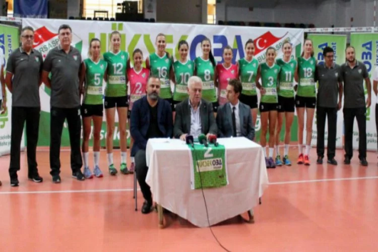 Bursaspor Kadın Voleybol Takımı'na yeni sponsor