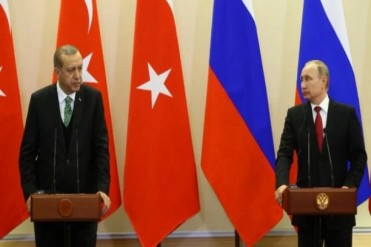 Erdoğan Putin ile ortak açıklama yaptı