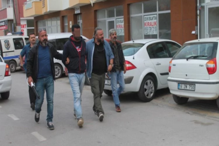 Bursa'da bir kişiyi yaralayan silahlı zanlı yakalandı