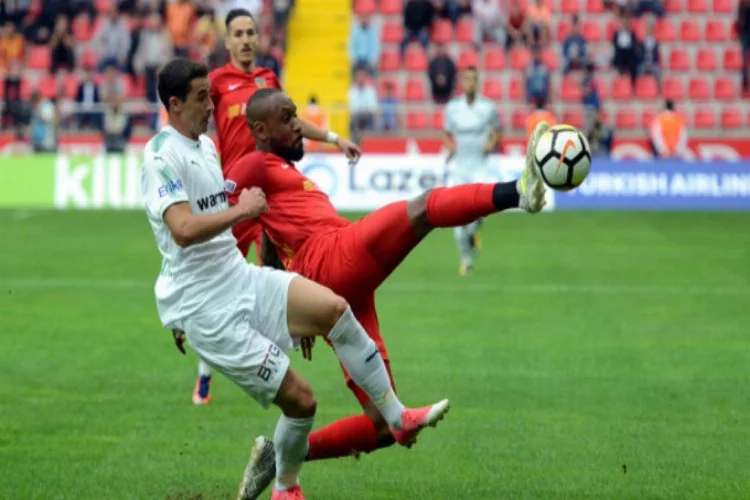 Bursaspor'da golcüler sınıfta kaldı
