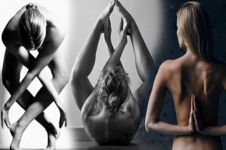 Instagram'ın yeni modası 'çıplak yoga'