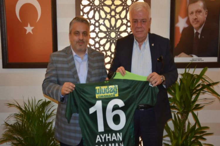 Bursaspor'dan Ayhan Salman'a ziyaret