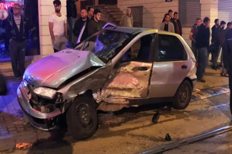 Bursa'daki ölümlü kaza kameraya böyle yansıdı