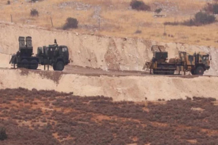 Tank ve füzelerin namluları İdlib'e çevrildi