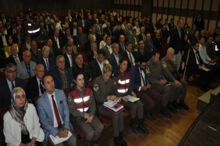 Bursa'da okul güvenliği toplantısı