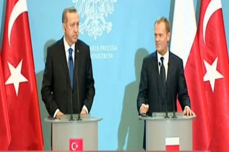 Cumhurbaşkanı Erdoğan Polonya'da konuştu