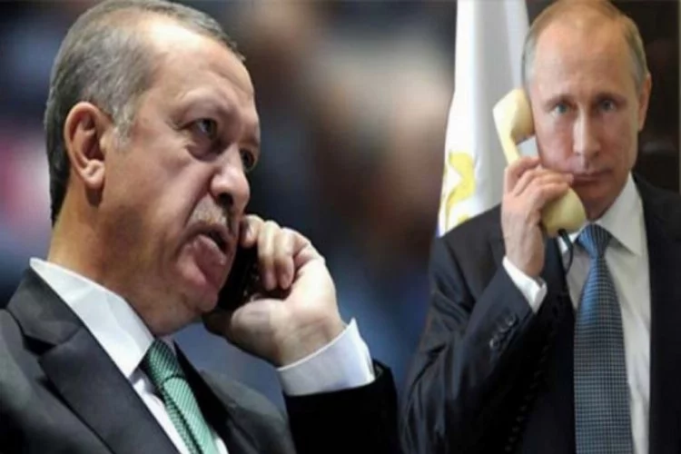 Putin ve Erdoğan telefon görüşmesi yaptı