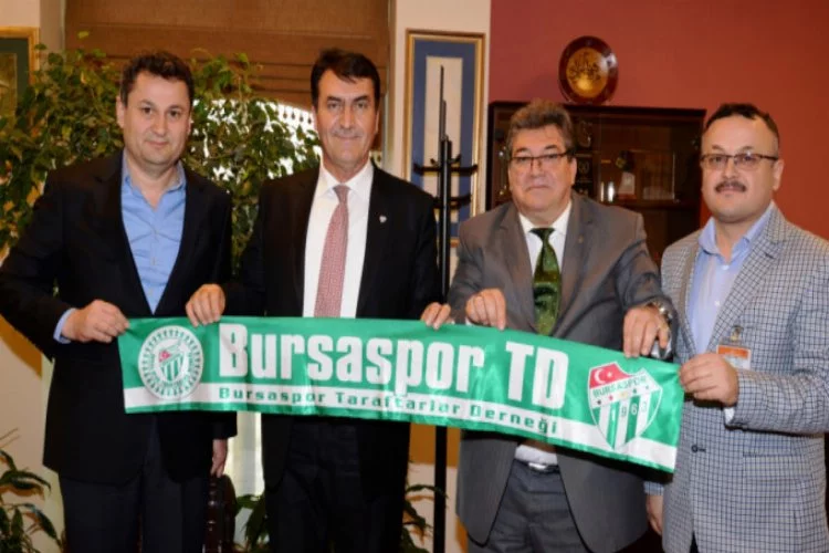 Bursaspor Taraftarlar Derneği'nden Dündar'a teşekkür