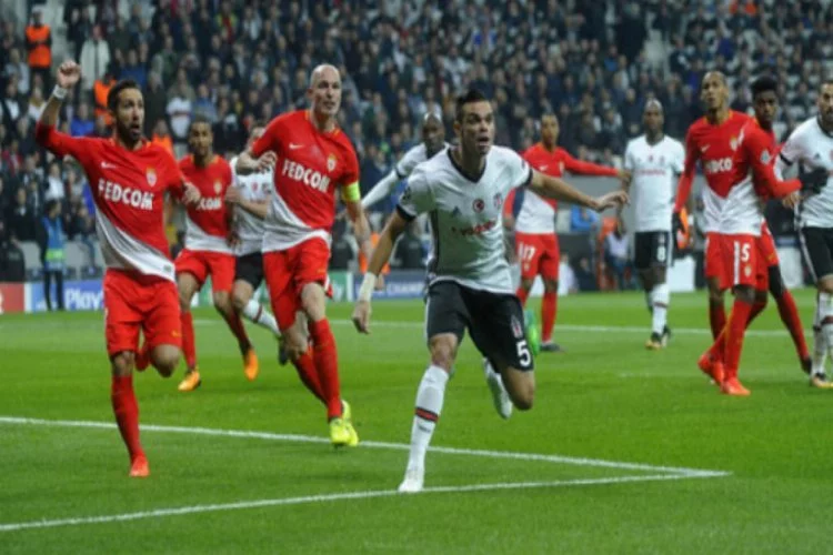 Beşiktaş Vodafone Park'ta Monaco ile berabere kaldı