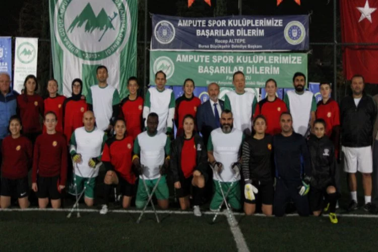 Bursa'da en anlamlı maç