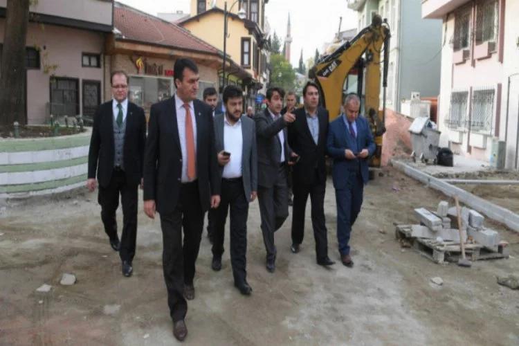 Bursa'da yollar yenileniyor