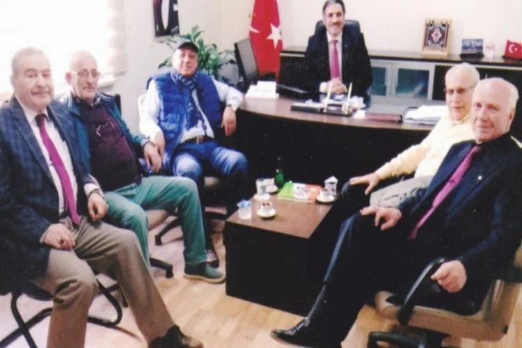 Bursa'da maliyeciler meslektaşlarını ziyaret ediyor