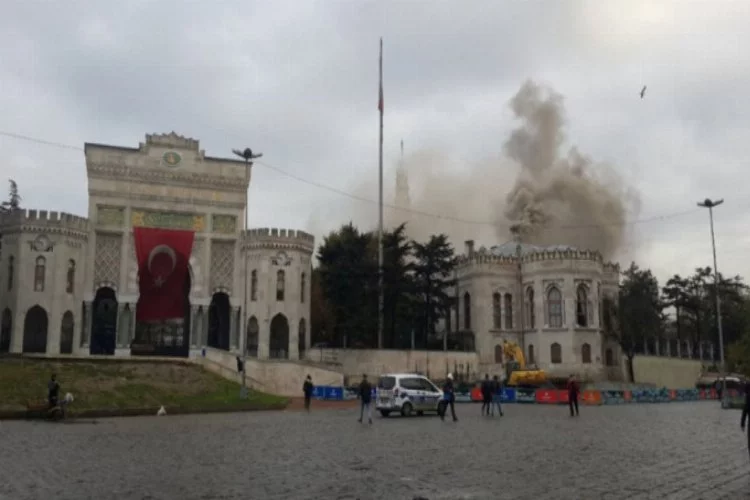İstanbul Üniversitesi'ndeki yangının nedeni belli oldu
