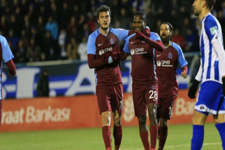 Trabzonspor'da Bin 43 gün sonra hat-trick