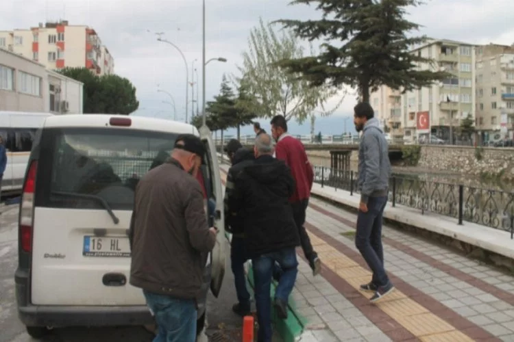 Bursa'da tüp hırsızları yakalandı!