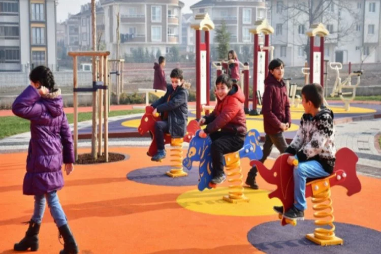 Bursa'da çocuklara bir park daha