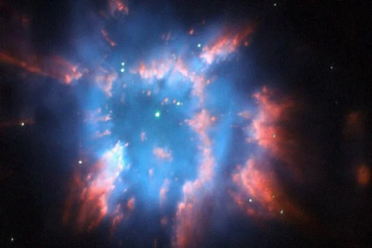 NASA paylaştı... Hubble Teleskobu kaydetti