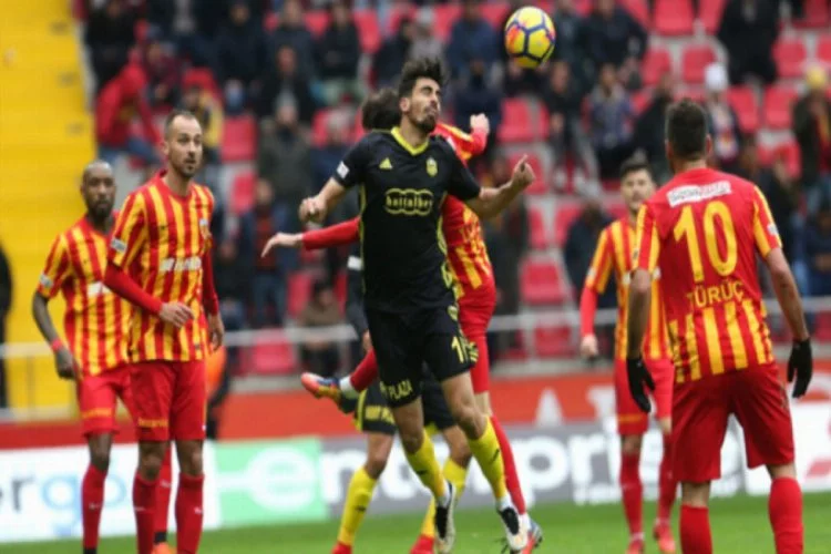 Yeni Malatyaspor, Kayserispor'u tek golle geçti