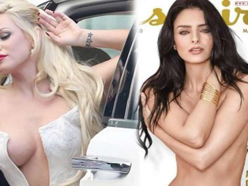 Birbirinden seksi pozlar verdiler