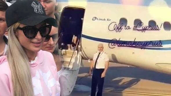 Paris Hilton Kıbrıs'ta!