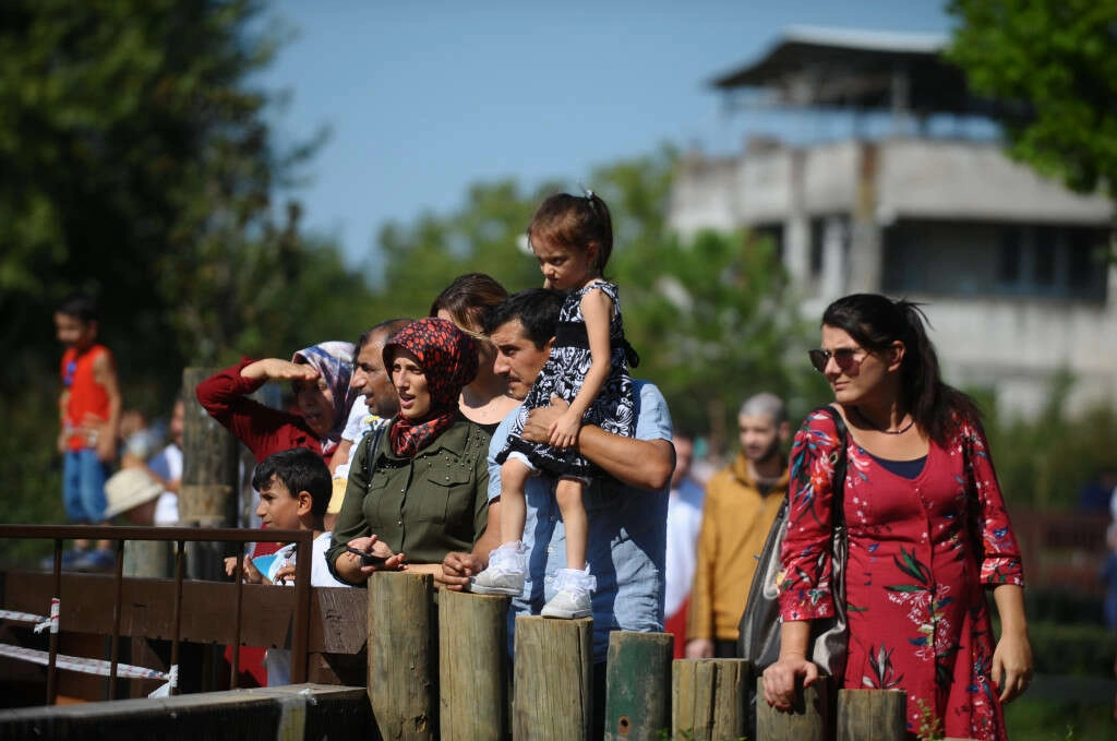 Bursalılar bayramda oraya akın etti