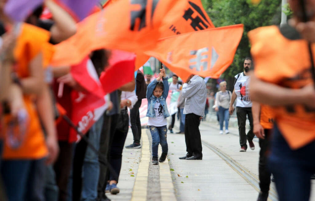 Bursa'da 1 Mayıs coşkuyla kutlandı