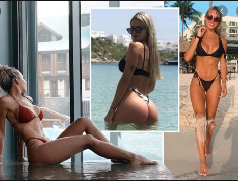 Ünlü model güneş banyosuyla takipçilerini mest etti