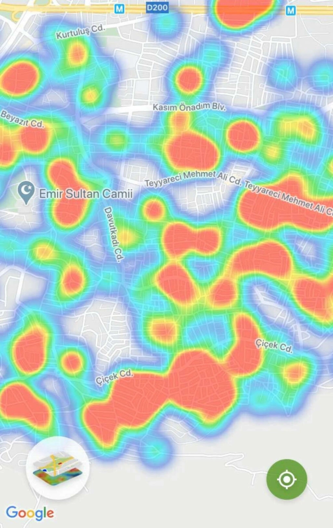 Bursa'da ilçe ilçe koronavirüs vaka yoğunluğu haritası ortaya çıktı! (29 Nisan 2020)