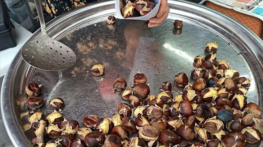 Kışın gözdesi 'kestane kebabı' 100 liradan satışta