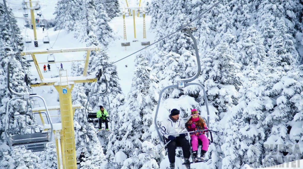 Bursa Uludağ'dan kartpostallık görüntüler